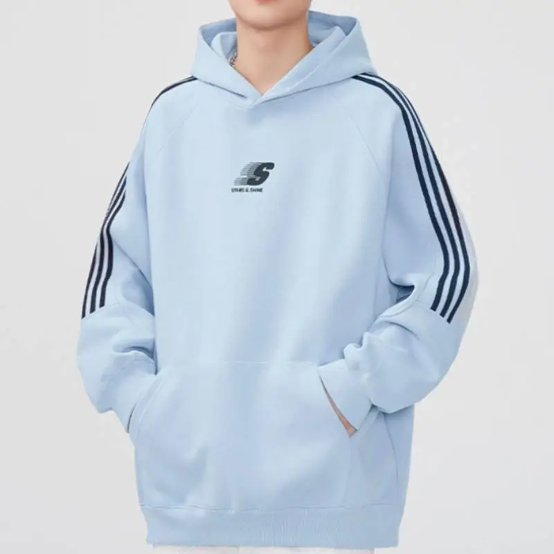 Casual Loose Cotton Blended Fabric Sweatshirt-8