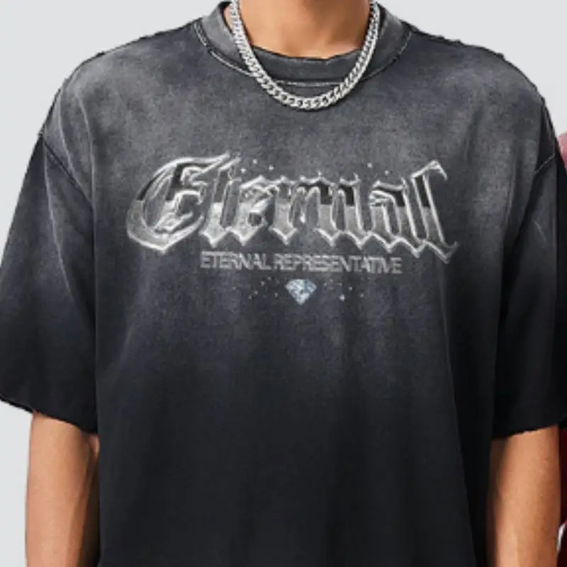 Casual Fashionable 100% Cotton T Shirt Unisex-15