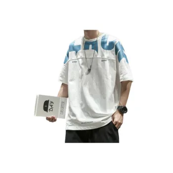 Loose Trendy Print Hip Hop T Shirt