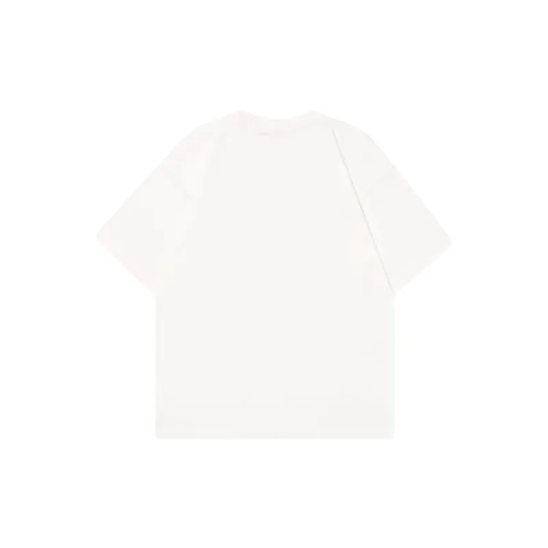 Hip Hop Letter Cotton Half Sleeve T Shirt-5