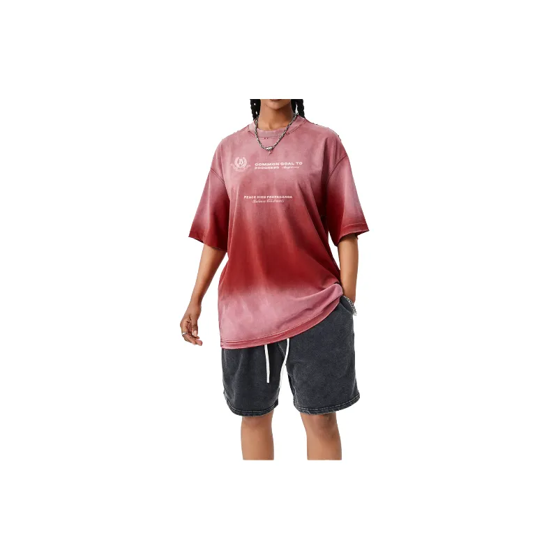 Casual Loose 100% Cotton T Shirt Unisex-8