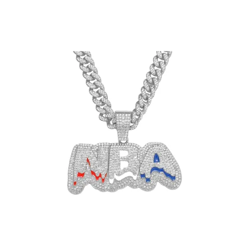 Full Diamond Letter Pendant Necklace