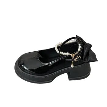 Elegant Pearls Mary Jane Shoes