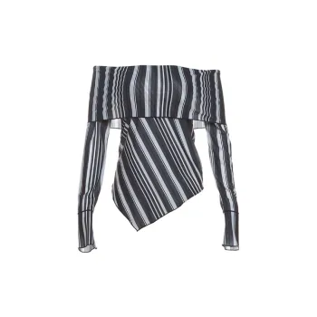 Fashionable Striped T Shirt Women