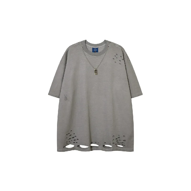 Retro Casual Cotton Blended Fabric T-Shirt Unisex-2