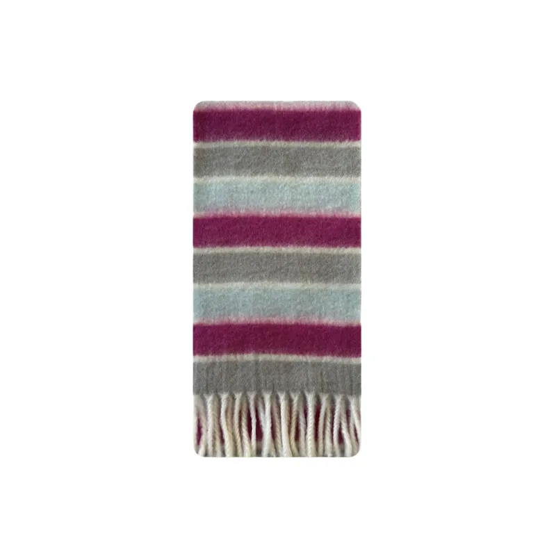 Elegant Fringe Knit Scarf-7