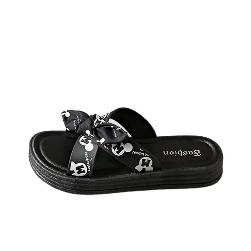 Cartoon Bow Beach Sandals