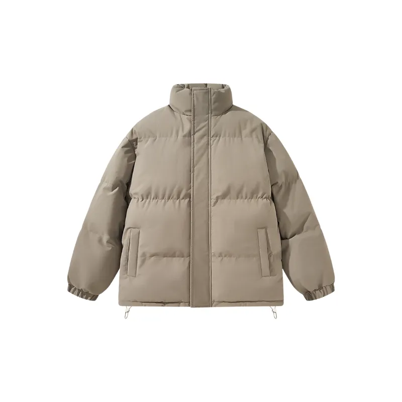 Casual Loose Polyester Quilted Jacket Women-0