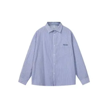 Striped Loose 100% Cotton Shirt