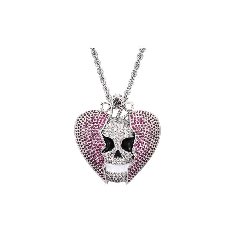 Funky Skull Necklace-0