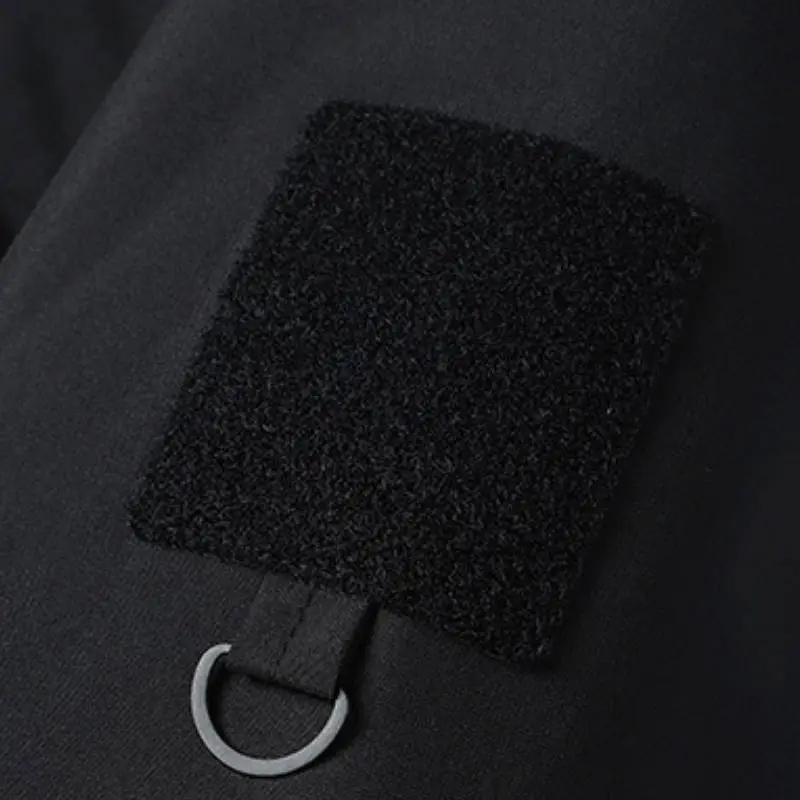 Casual Warm Blended Synthetic Fabrics Outdoor Jacket-3