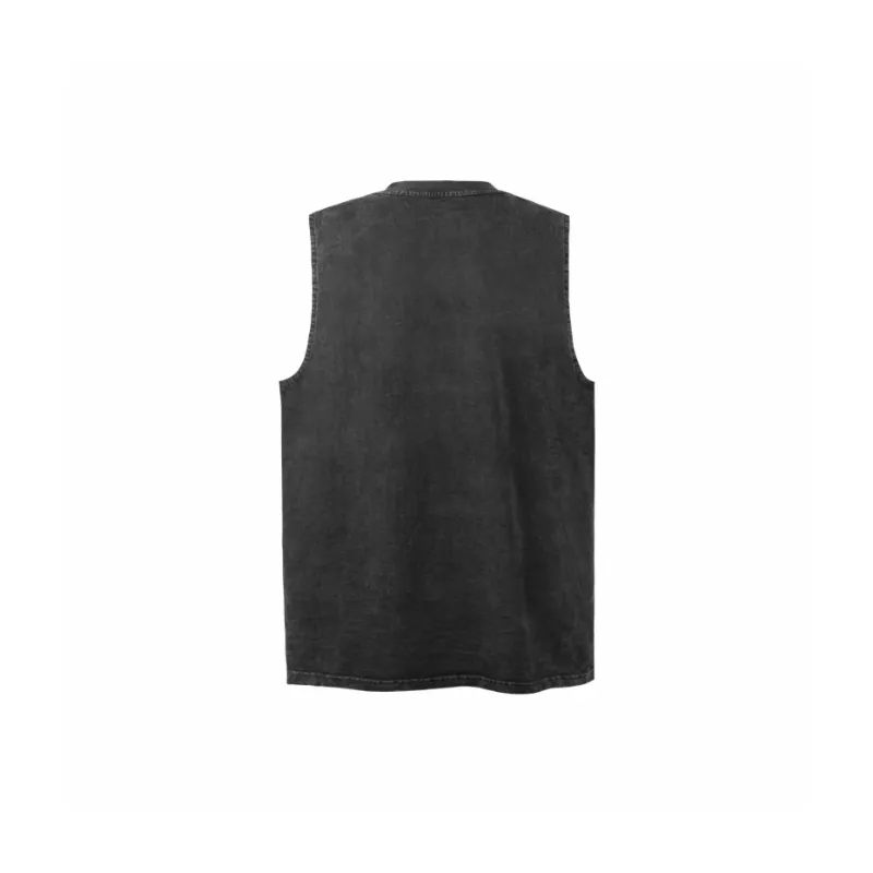 Trendy Print Cotton Vest Unisex-1