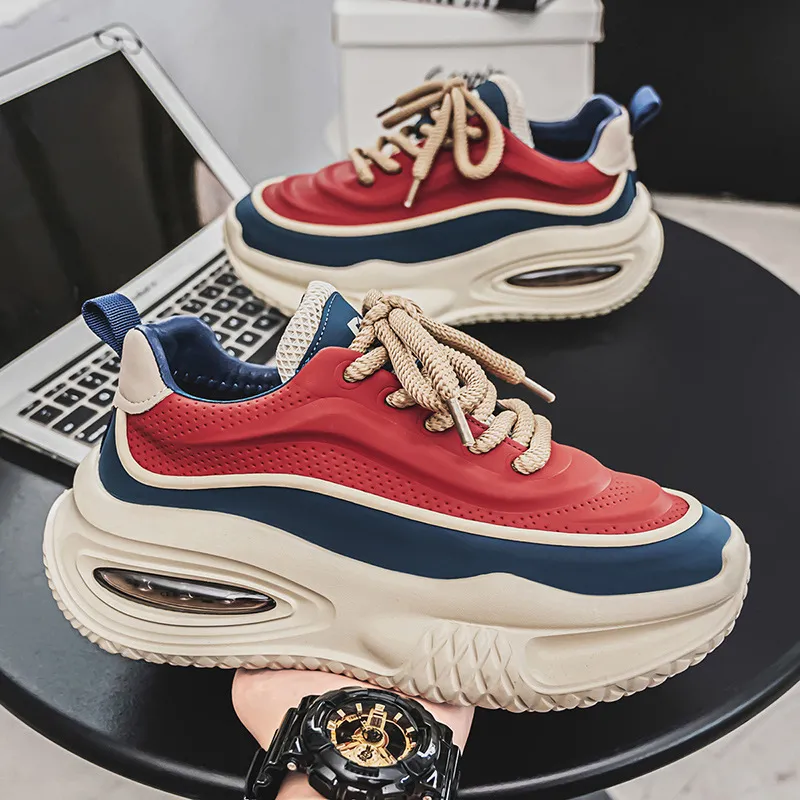 Sporty Simple Chunky Sneakers-2