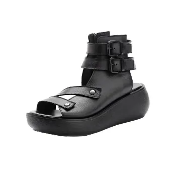Retro Soft Roman Sandals