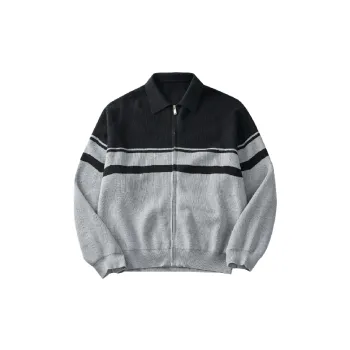 Simple Contrast Color Modal Knitwear