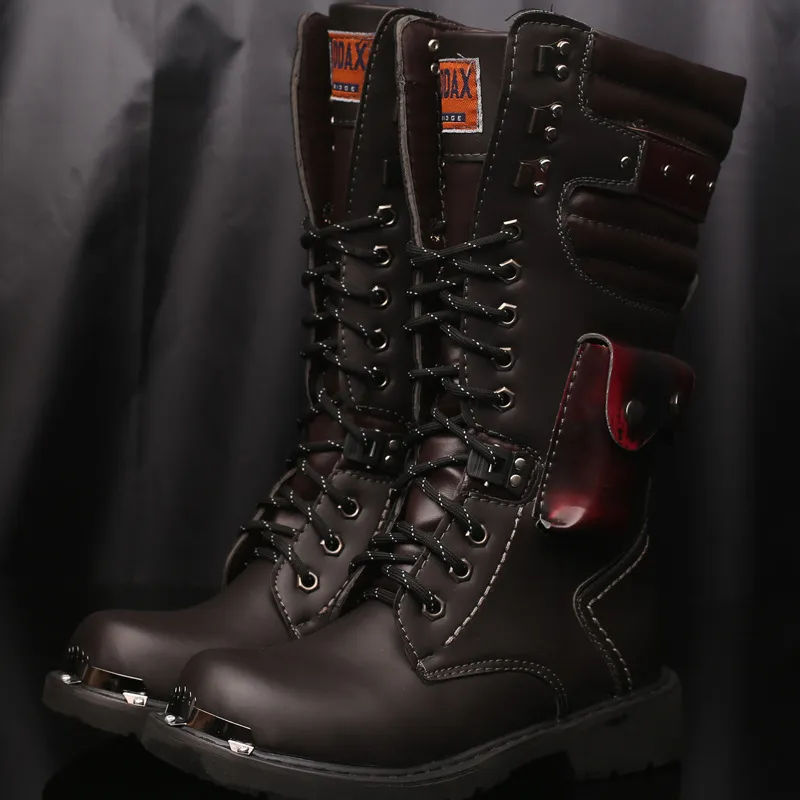 Fashionable Simple Knee High Boots-2