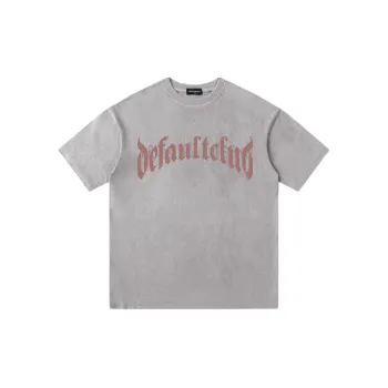 Fashion Print Blended Synthetic Fabrics T Shirt