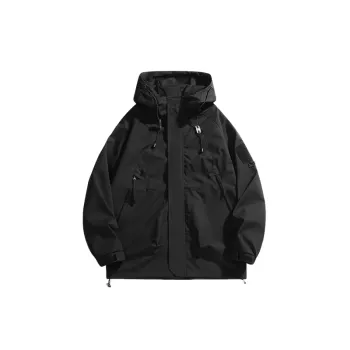 Casual Warm Blended Synthetic Fabrics Outdoor Jacket