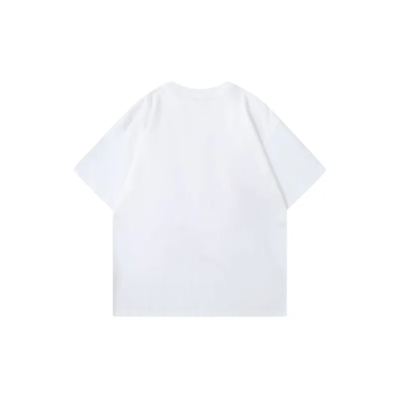 Fashionable Loose Cotton Blended Fabric T Shirt Unisex-5