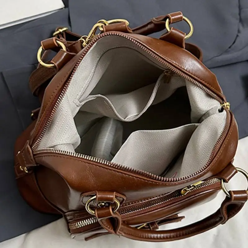 Punk Plain Crossbody Bag-3