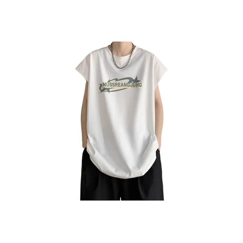 Retro Loose Oversize Vest-0