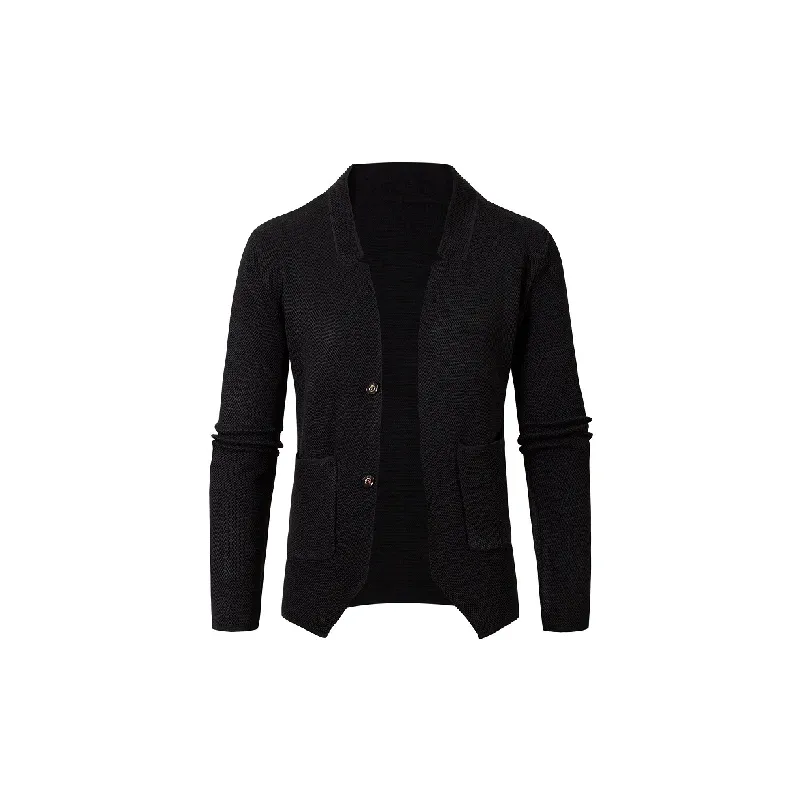 Casual Business Cotton Blended Fabric Knitwear-5