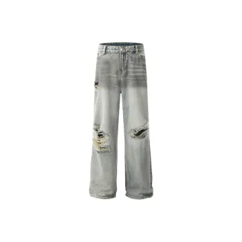 Fashionable Ripped Jeans