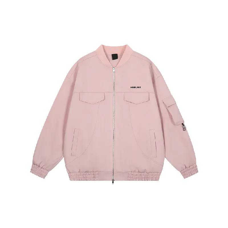 Casual Retro Loose Baseball Jersey-8