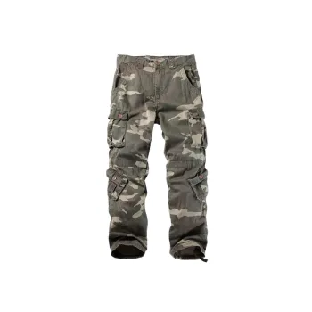 Fashionable Loose Cotton Cargo Pants