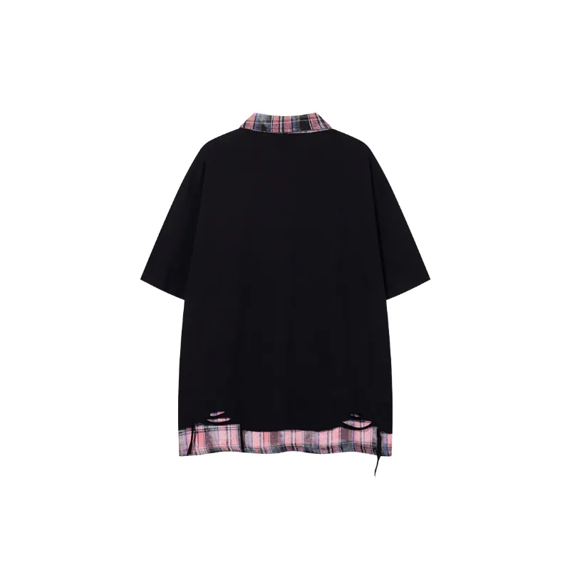 Casual Loose 100% Cotton T Shirt-3