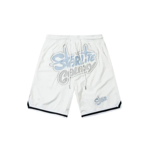 Hip-hop Retro Embroidered Mesh Shorts