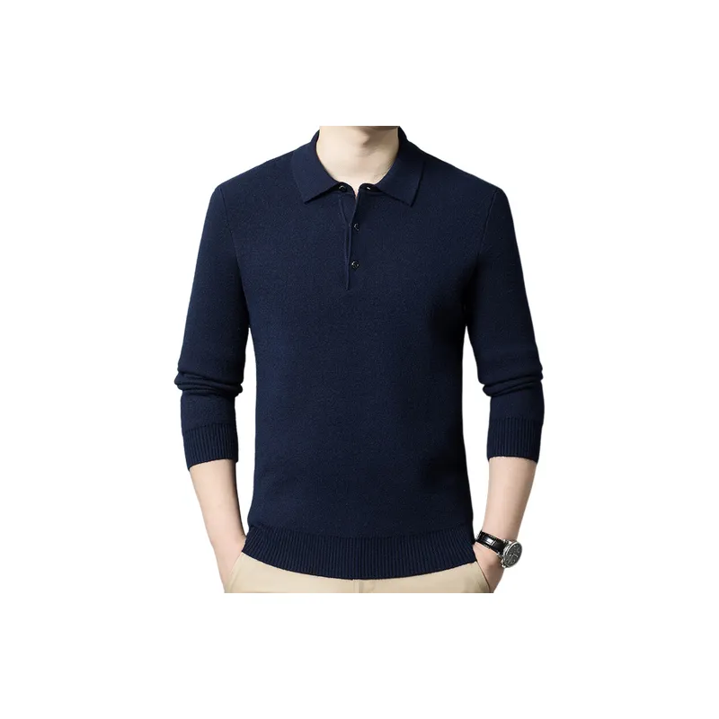 Funky Simple Blended Synthetic Fabrics Polo-1