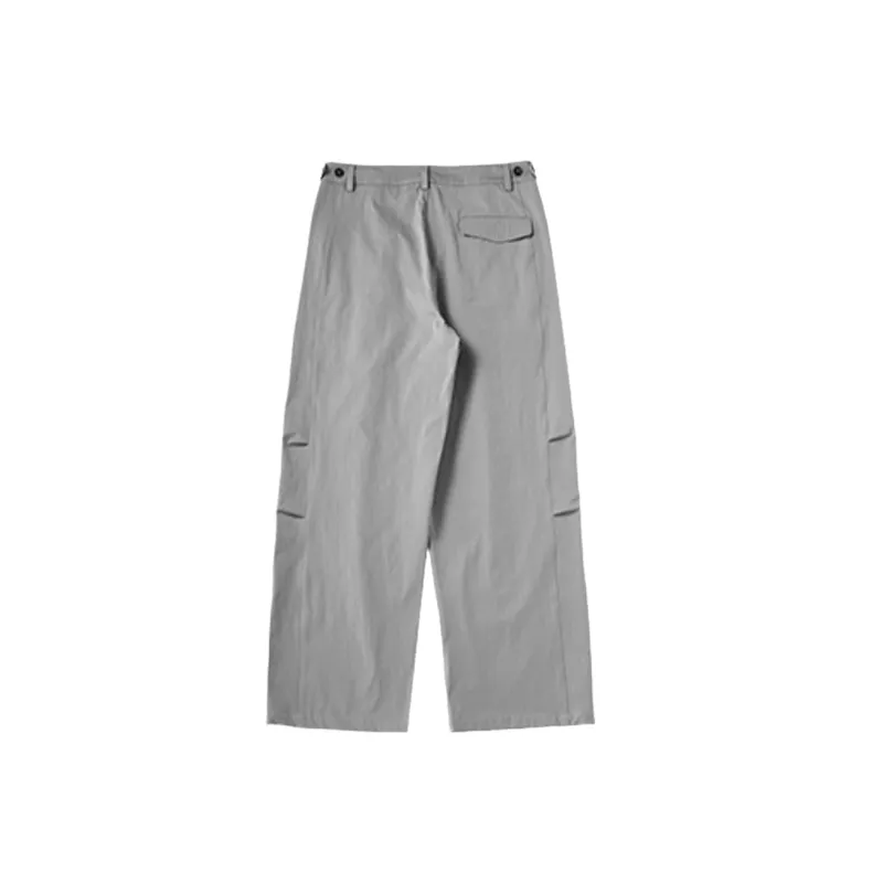 Basics Simple Cargo Pants-9