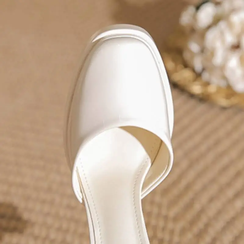 Sexy Fashionable Plain High Heels-9