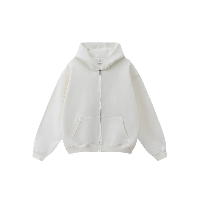 Casual Plain Cotton Sweatshirt-0