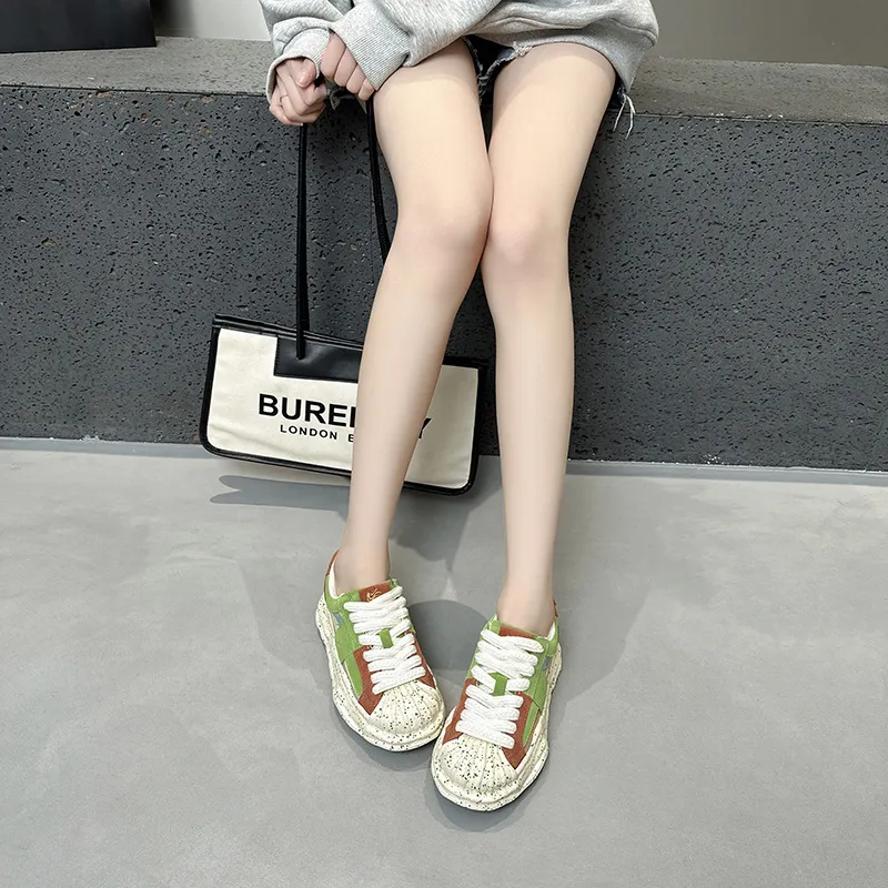 Retro Sports Platform Shoes-8