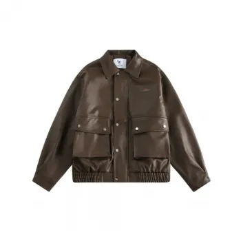 Fashionable Casual Leather Jacket