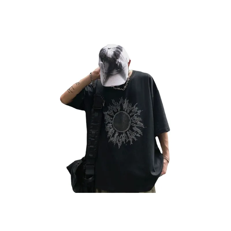 Darkness Sun Graphic Tee-1