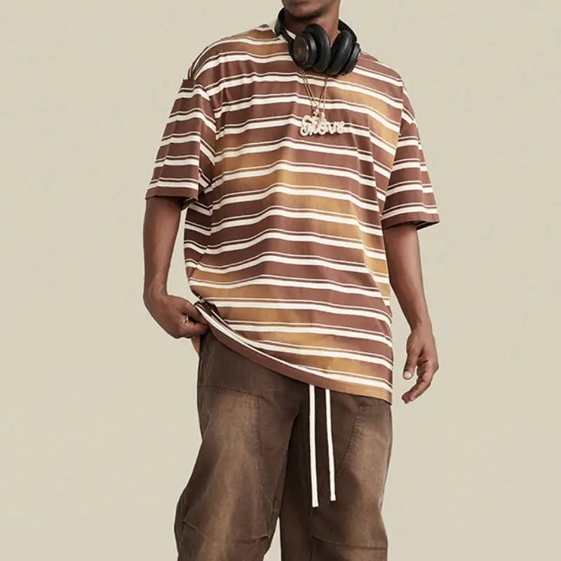 Casual Fashionable 100% Cotton T Shirt-2