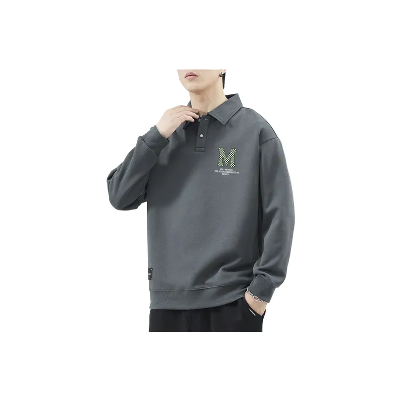 Fashionable Simple Loose Polo-0