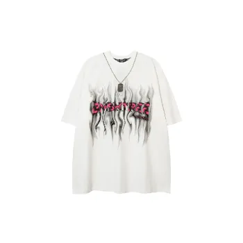 Fashion Hip Hop 100% Cotton T-Shirt
