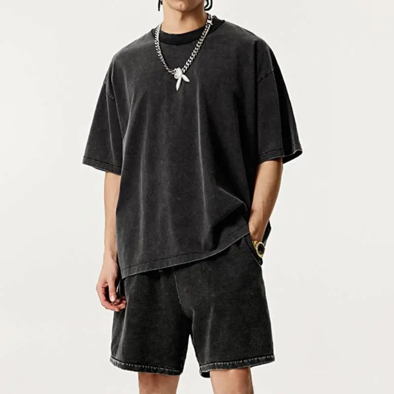 Basics Simple Cotton T Shirt-10