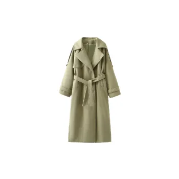 Casual Polo Collar Coat Women
