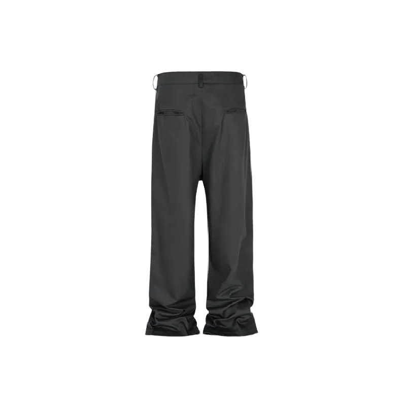Casual Loose Suit Trousers-1