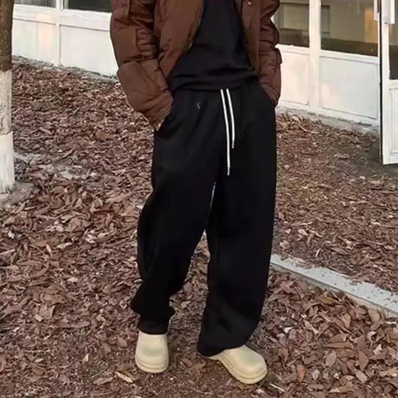 Retro Straight Leg Casual Pants-2