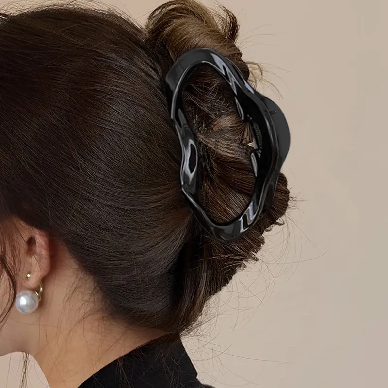 Casual Plain Hair Clip-4