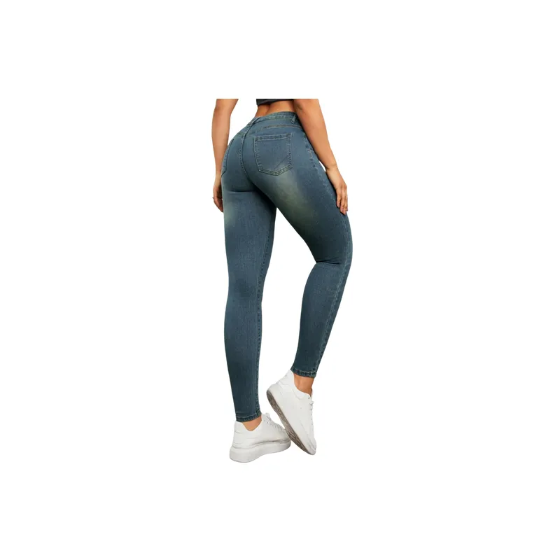 Retro Simple Jeans-1