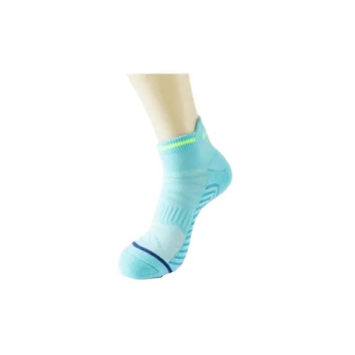 Sporty Breathable Polyester-Cotton Mid-Calf Sock