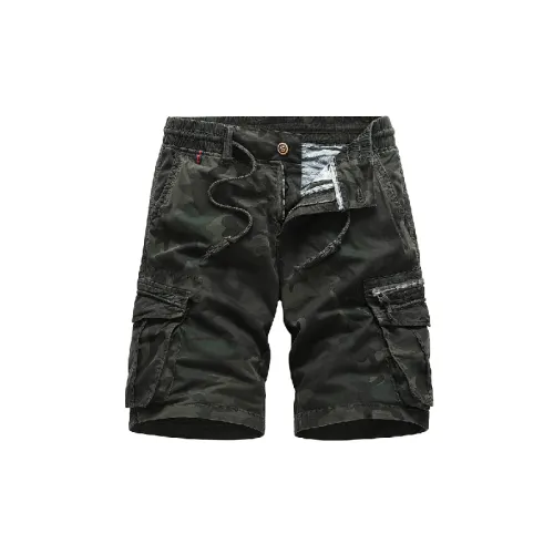 Casual Zipper Cargo Shorts