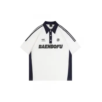 Street Fashion Lapel T Shirt
